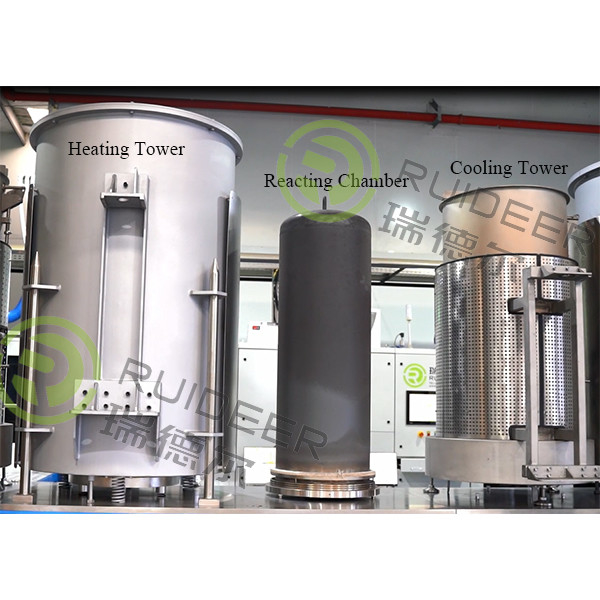 Urządzenia do procesu powlekania wysokotemperaturowego z prekursorami i gazami procesowymi TiCl4 AlCl3 CH3CN H2 N2 Ar CH4 CO CO2 HCl H2S