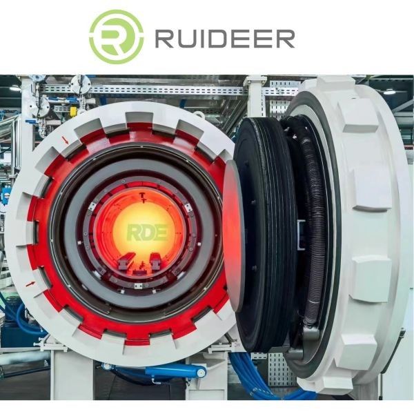 Wytrzymały piec próżniowy wysokotemperaturowy do dużych obciążeń 50-2500 kg i próżni granicznej 3,67*10-3 Pa