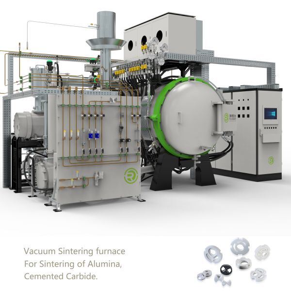 Wysokotemperaturowy piec próżniowy 1550C Maksymalna temperatura robocza i 20 lat żywotności dla zastosowań przemysłowych