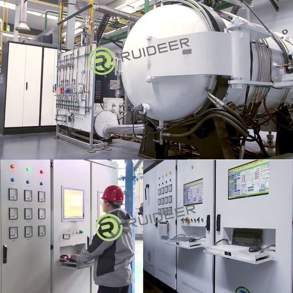 1550C Wysokotemperaturowy piec do spawania próżniowego dla trójfazowego systemu pięciodrukowego 380V 50HZ