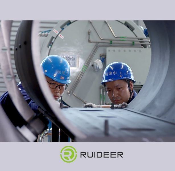 Maksymalne obciążenie 1500 kg pieca do spiekania próżniowego w wysokiej temperaturze z maksymalną temperaturą roboczą 1550°C