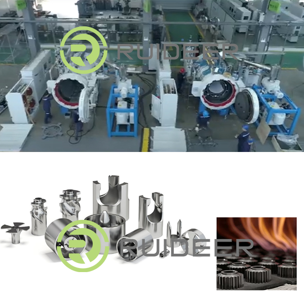 Piec próżniowy wysokiej próżni z certyfikatem ISO CE dla trójfazowego systemu pięcioprzewodowego 380V 50HZ Zasilanie sterowania Maks. temperatura 1600C