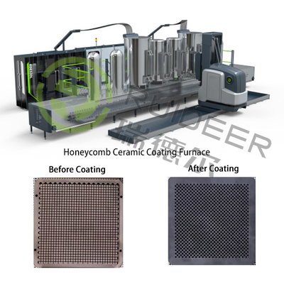 Popielnia Ceramic CVD dla 700-1050C Temperatura procesu i opcjonalny neutralizator gazowy