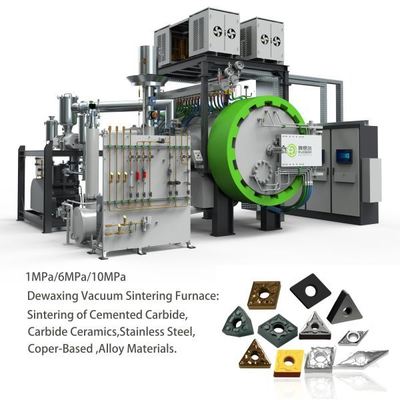 Projekt „pod klucz” narzędzia skrawającego z węglika spiekanego/wolframu z inteligentnym piecem do spiekania gazowego pod ciśnieniem